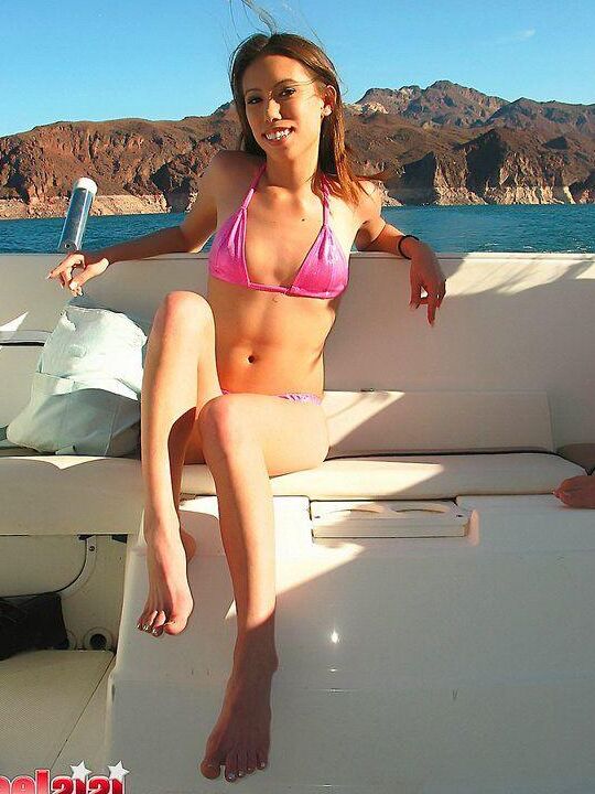 Enjoying beach life