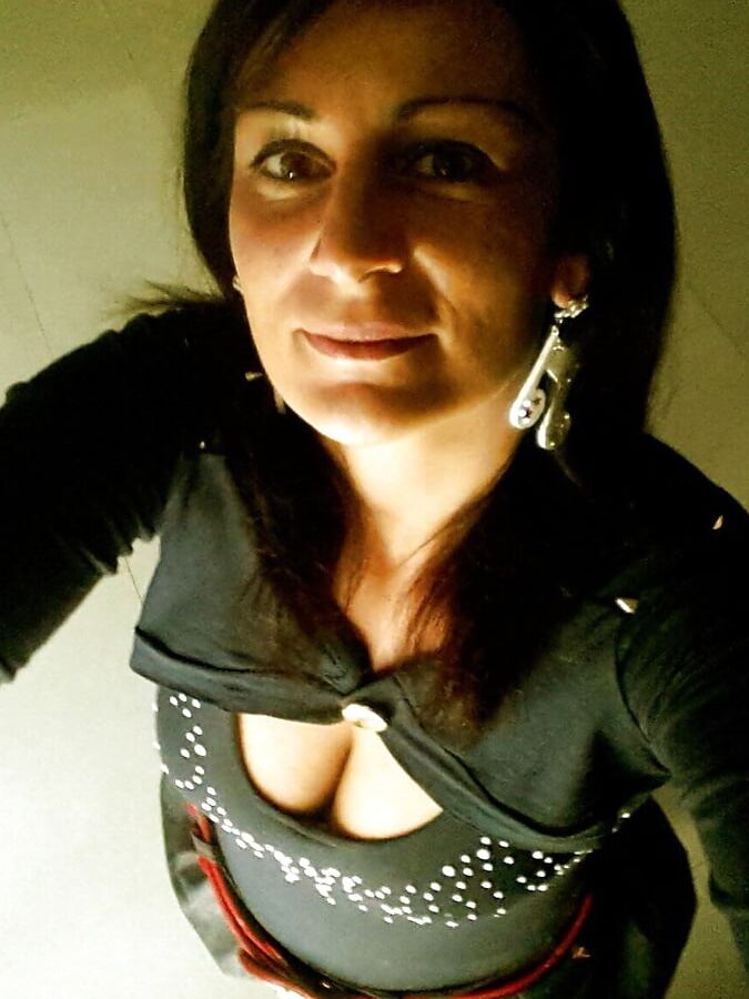 Italian Milf Brunette Mom exposed Whore Mass favs Big Tits