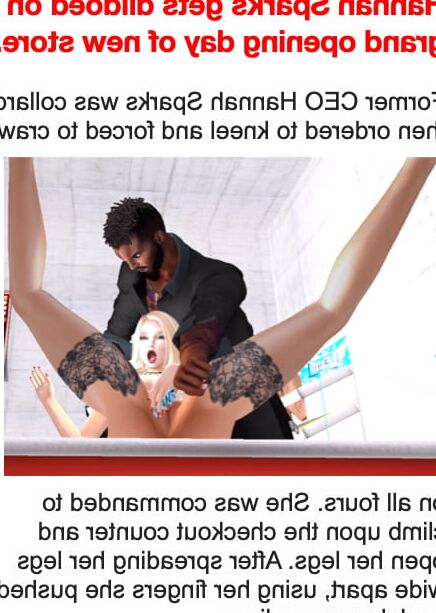Hannah Sparks Dildoed (Orgasmic Second Life, SL Sex)