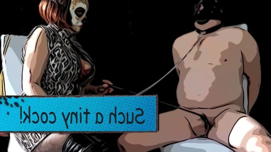 FLR Comic - Mistress Uses Femdom Sissy Slave as a Dildo