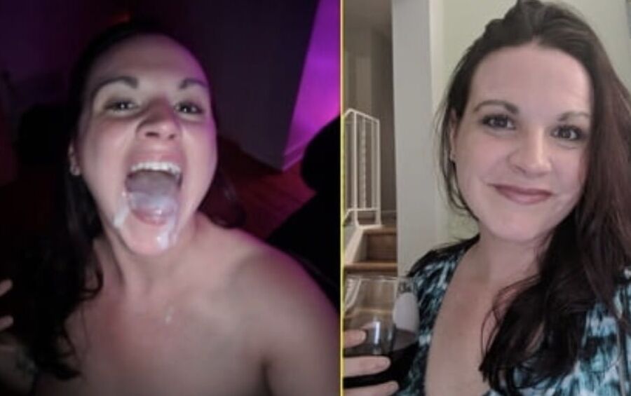 Amateur facials before and after