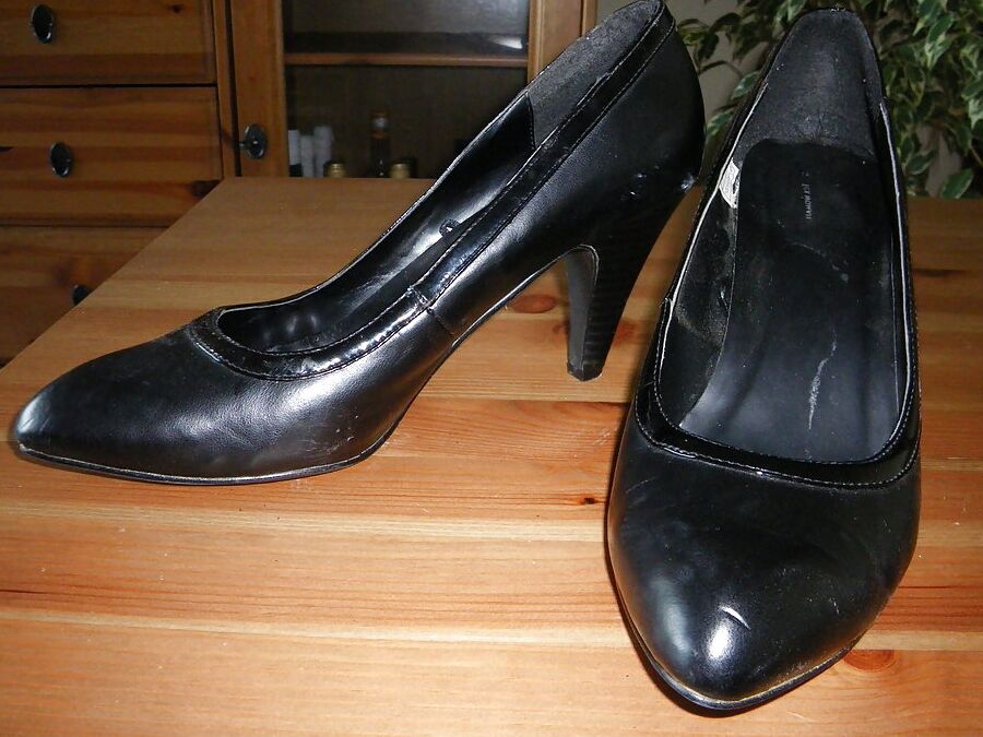 black shoes