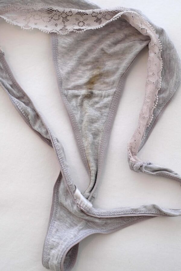 My girl panties after work