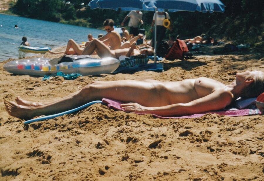 Milf on Beach