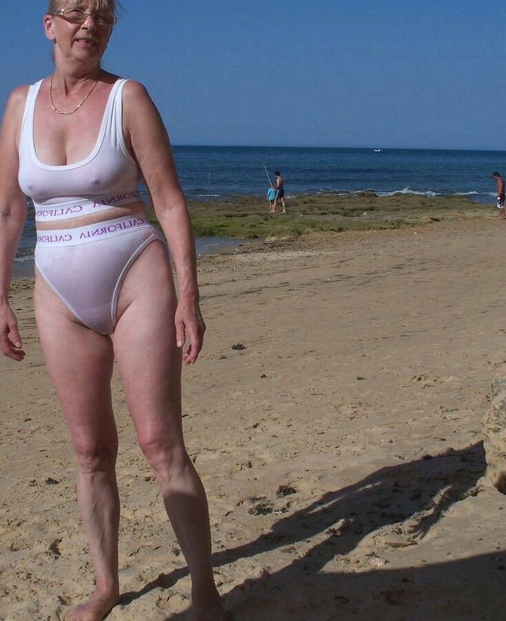 Bbw mix (Big older women in swimsuite)