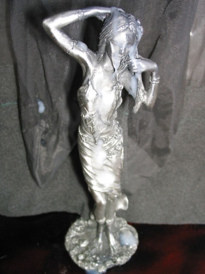 Elf figure bukkake. SoF