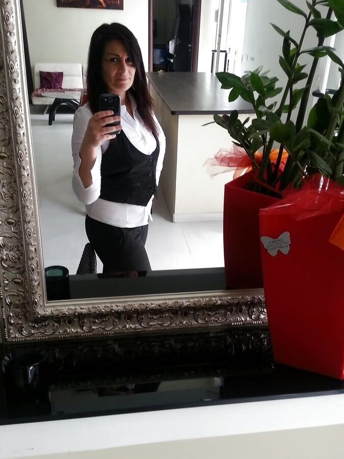 Italian Milf Brunette Mom exposed Whore Mass favs Big Tits