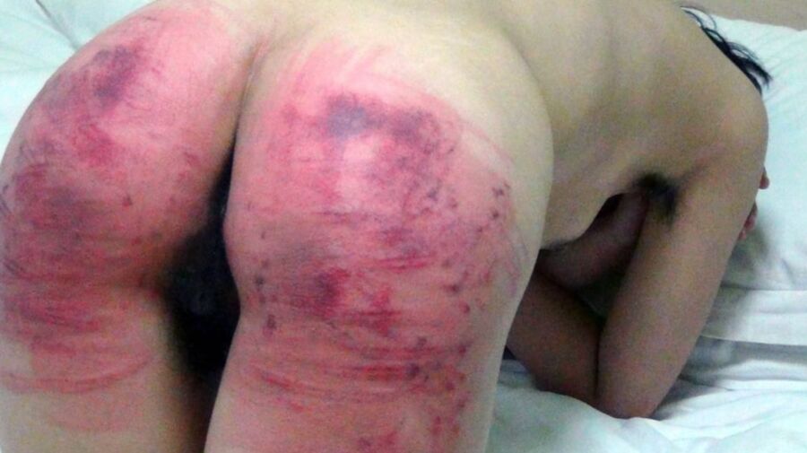 Rough Spanked Bottoms