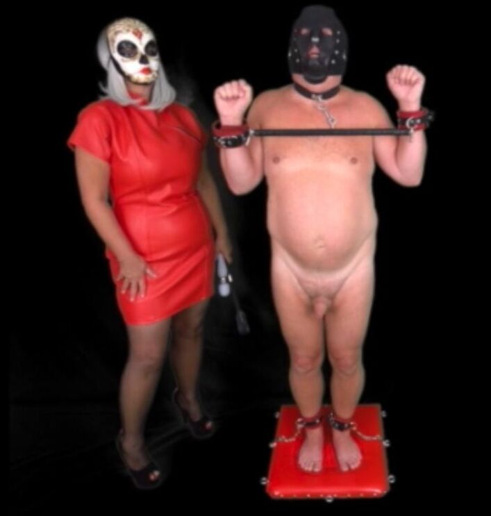Mistress Restrains Teases and Denies CFNM Femdom Slave