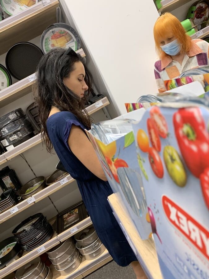 Upskrt blue dress