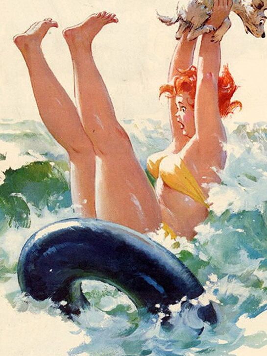 Plus-Size Pin-Up Hilda