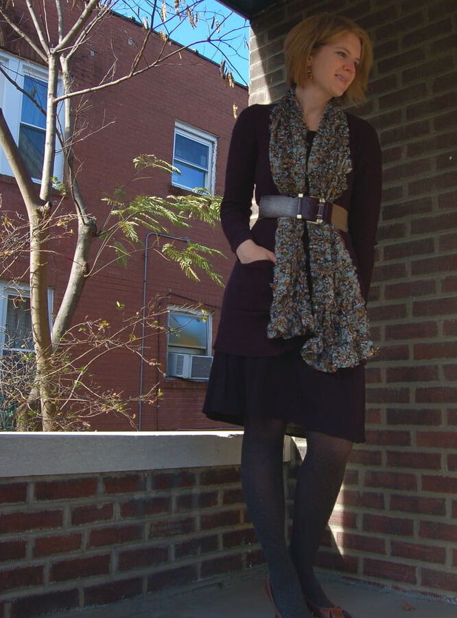 USA Fashionista Wife in Tights