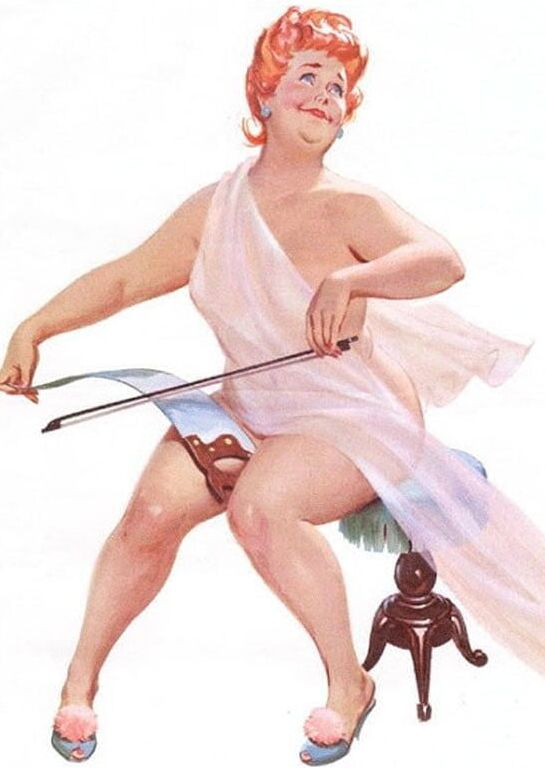 Plus-Size Pin-Up Hilda