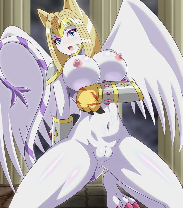 Gatomon, nefertimon hentai