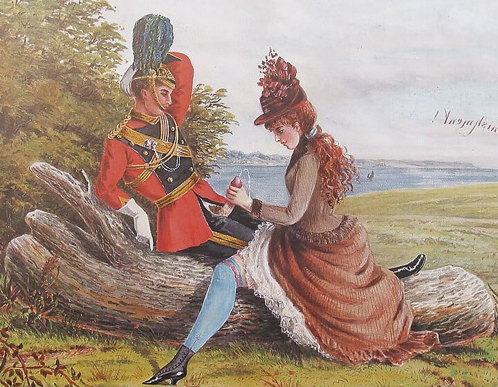 Vintage Cartoons Th Century (soldiers)