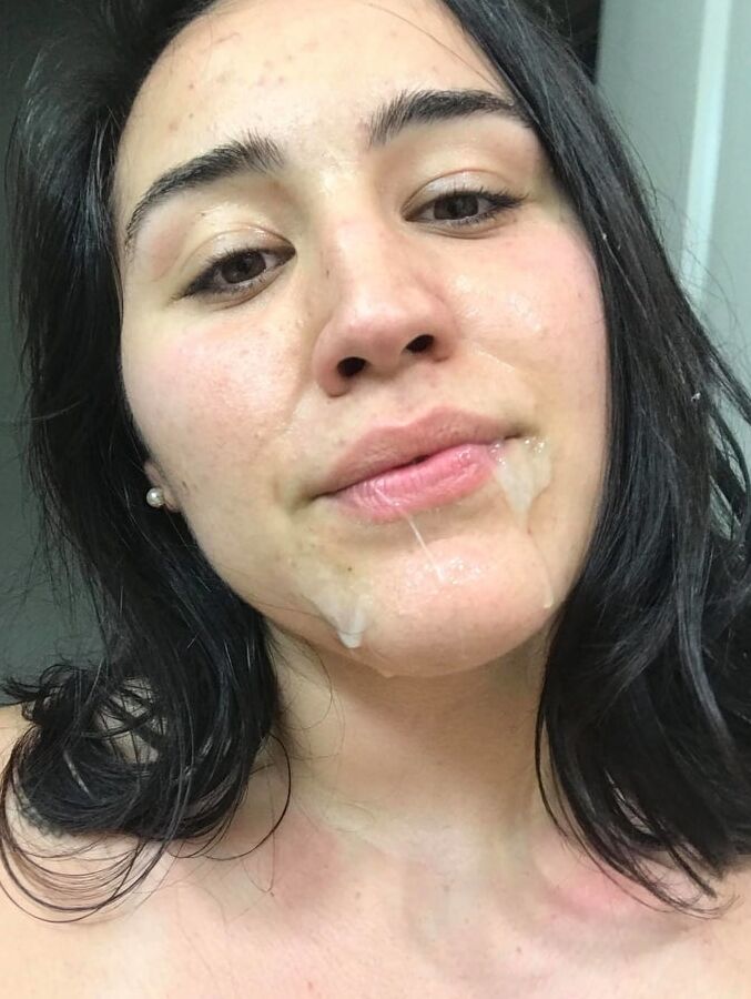 Selfie zone - Covered in cum