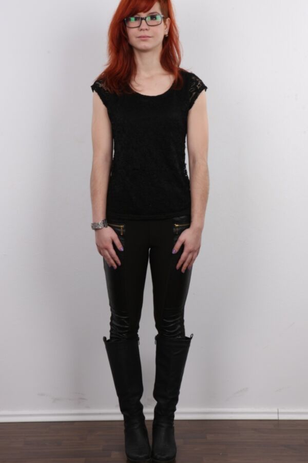 Skinny Petite Redhead