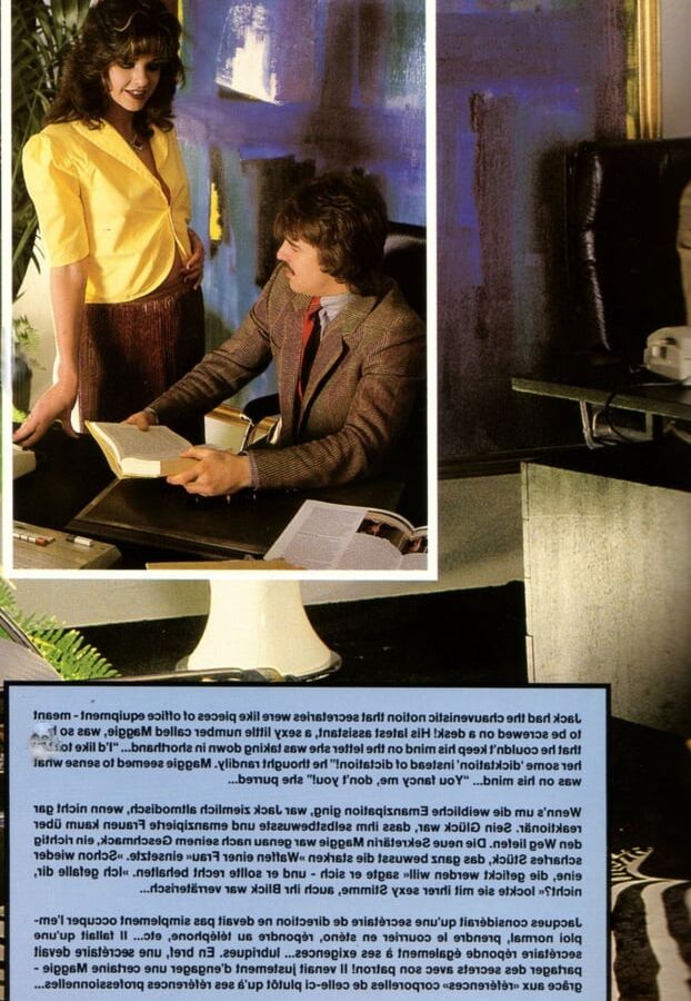 Sexy Kim Barry get fucked in the office