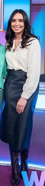 Female Celebrity Boots &amp; Leather - Christine Lampard