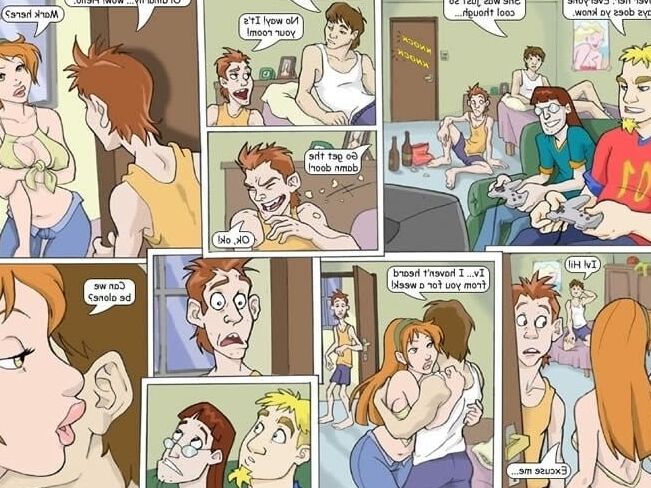 Super old College Lesbian comic