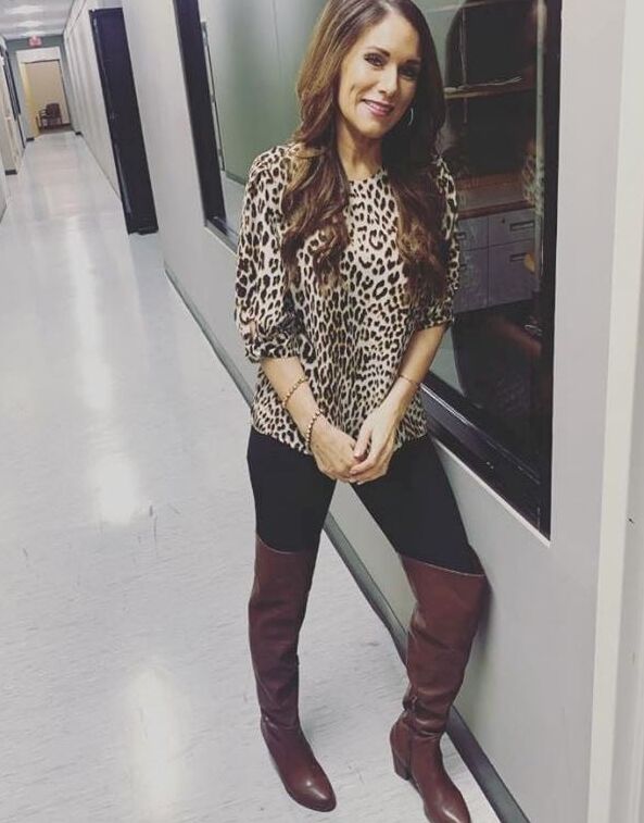 Female Celebrity Boots &amp; Leather - Erin Logan