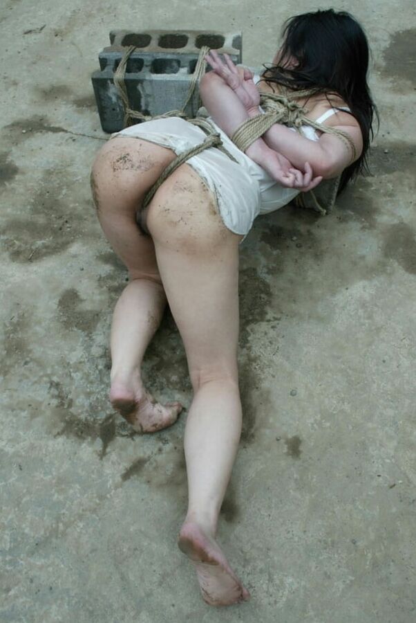 Asian Girl in bondage
