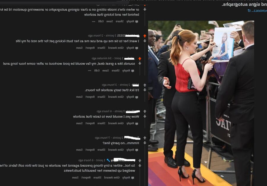 Dirty Comments For Celebs (celeb femdom, reddit, captions)