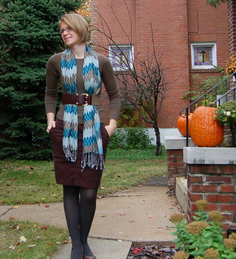 USA Fashionista Wife in Tights