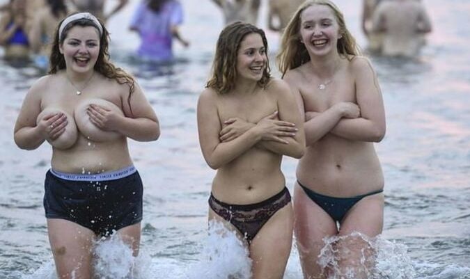 St Andrews skinny dipping