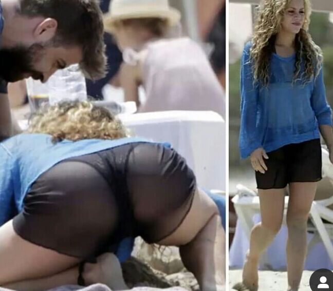 Shakira&;s Ass in a Thong..