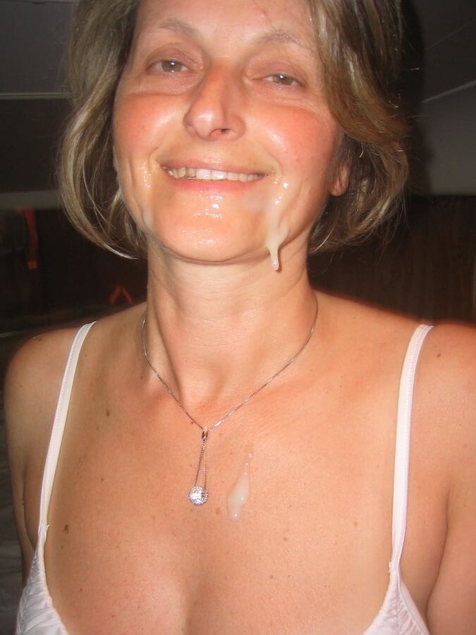 Amateur mature sluts always appreciate a nice facial