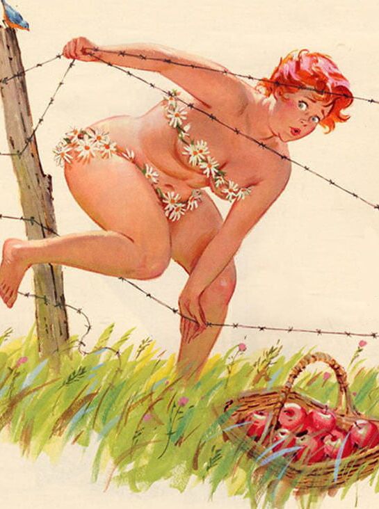Plus-Size Pin-Up Hilda