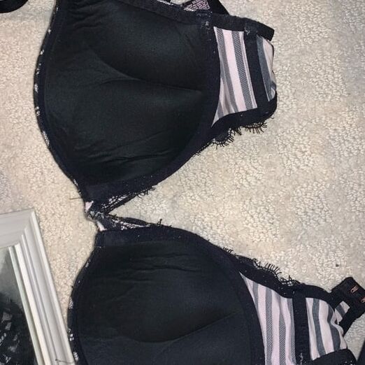 Girl Selling All Her Bombshell Bras