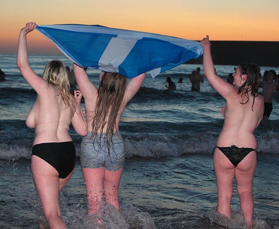 St Andrews skinny dipping