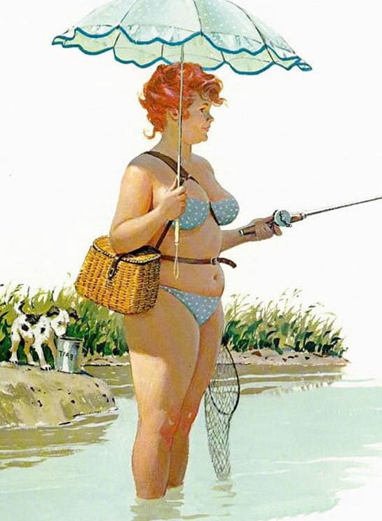 Plus-Size Pin-Up Hilda