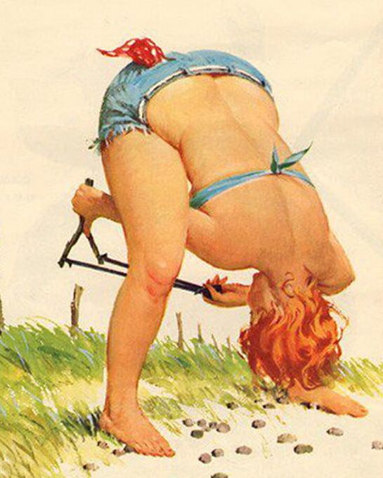 Plus-Size Pin-Up Hilda