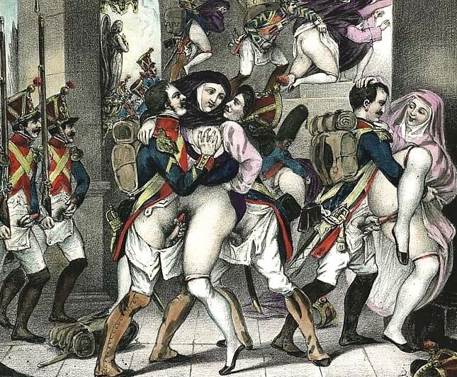 Vintage Cartoons Th Century (soldiers)