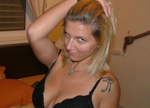 Blonde EXPOSED - name the slut