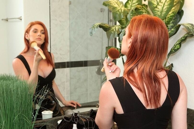 Simona la rossa tettona-Simona redhead with big tits