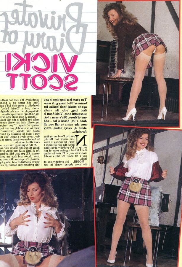 Retro Scottish Glamour Model Vicki Scott