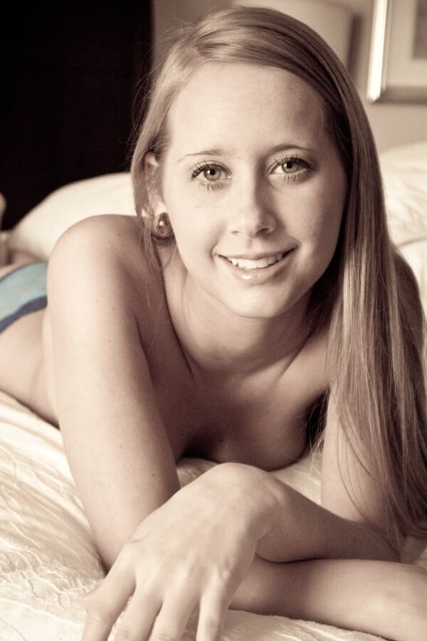 Hot Blonde Boudoir