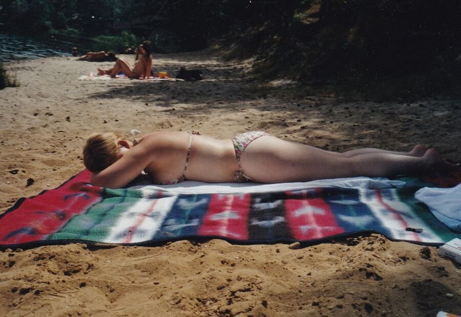 Big Boob Beach Girl