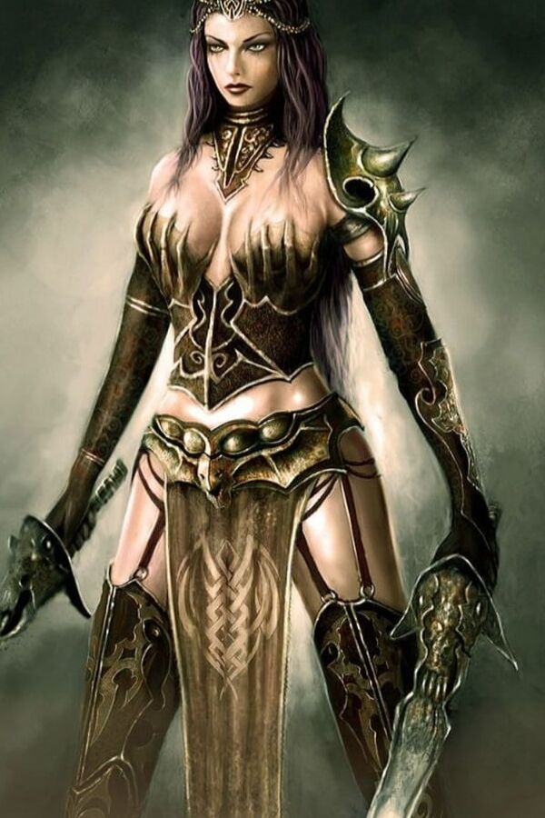 Female fantasy warriors