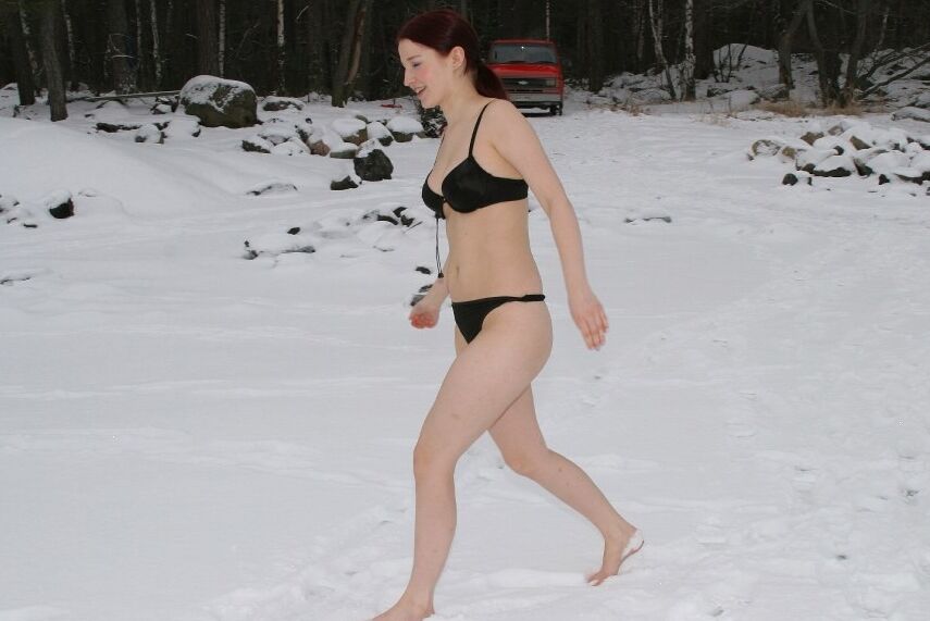 I do it to me in the snow
