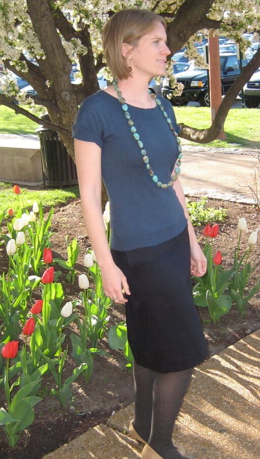 USA Fashionista Wife in Tights