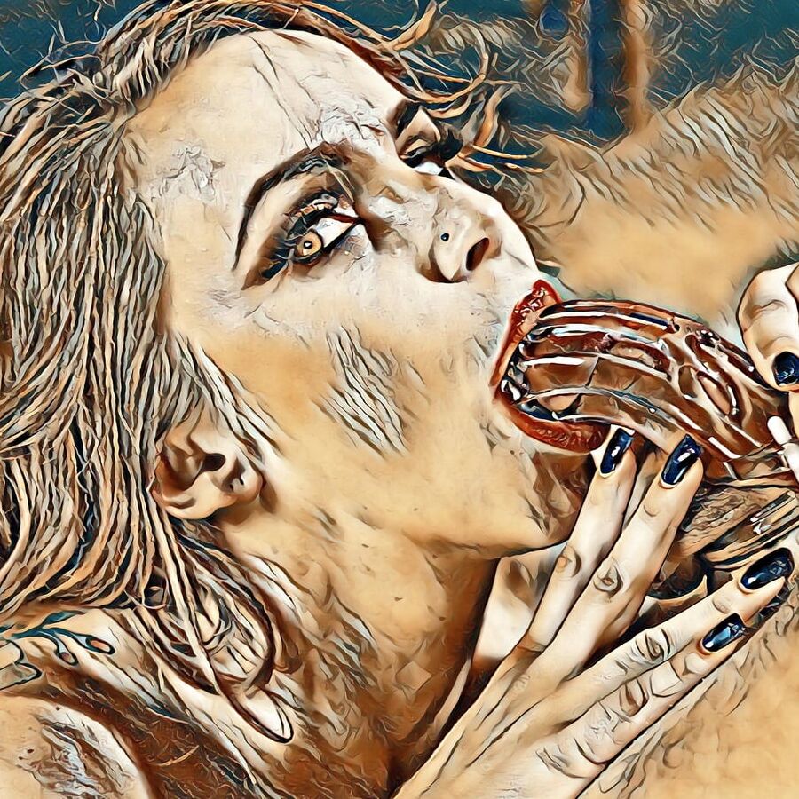 Femdom visual effect