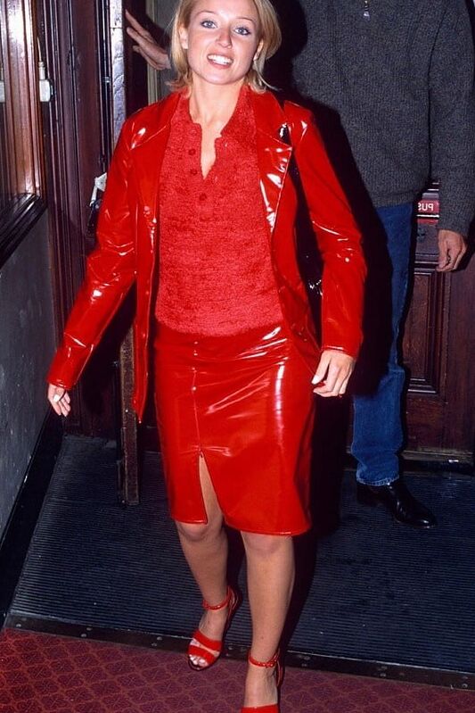 Female Celebrity Boots &amp; Leather - Dannii Minogue