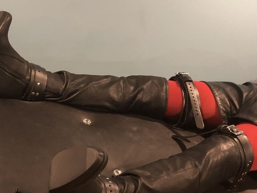 Bootsie in Her Boots and Bondage