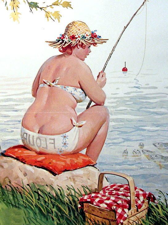 Plus-Size Pin-Up Hilda