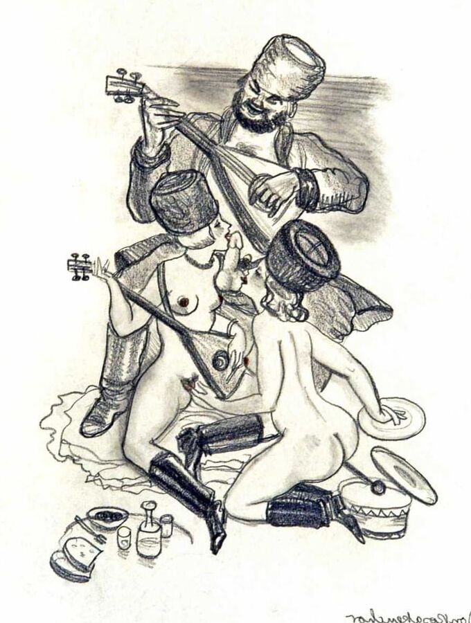 Vintage Cartoons Th Century (soldiers)